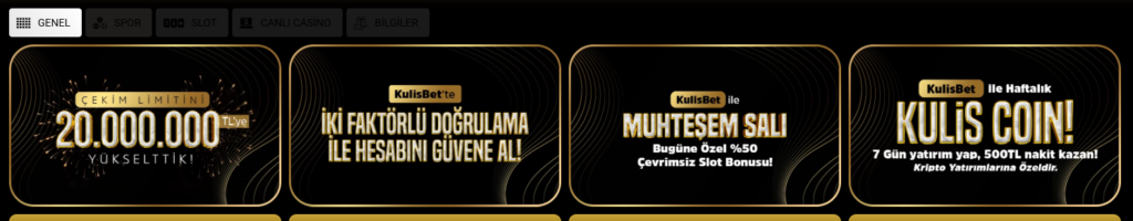 Kulisbet Bonus